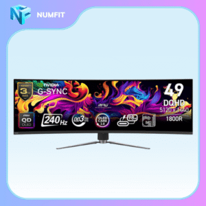 Màn hình MSI MPG 491CQPX QD-OLED 49 inch DQHD 240Hz | OLED Gaming Ultrawide Cao Cấp