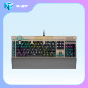 Bàn phím cơ Corsair K100 RGB Midnight Gold OPX Fullsize Cao Cấp